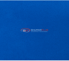 Самоклейка синяя алькантара