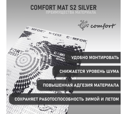 Comfort Mat S2 Silver