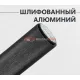 Самоклеящаяся пленка шлифованный алюминий черный