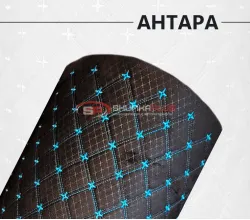 Антара (алькантара) ромб черный звездочка